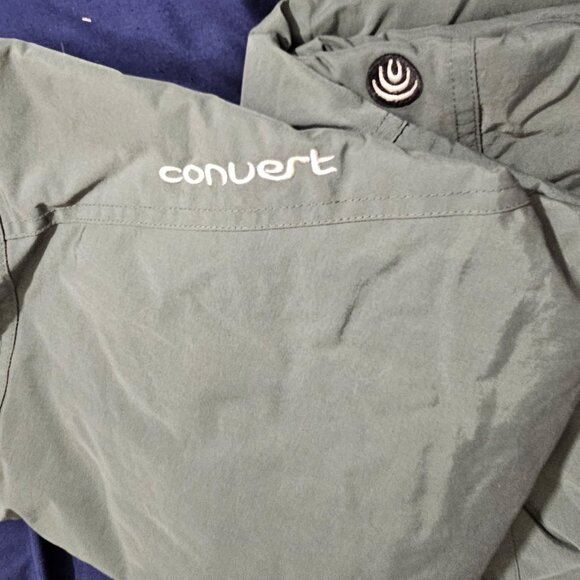 Columbia Convert Snow Pants Mens L Beige Waterproof Insulated Ski Snowboard - Picture 2 of 5